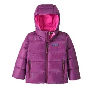 NWT Patagonia Hi-Loft Down Jacket Infants 3/6 months Night Plum